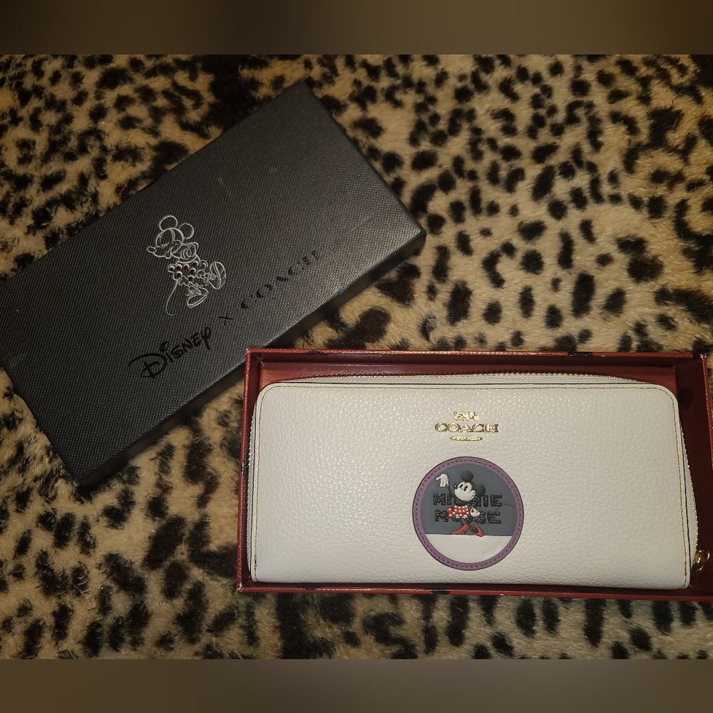 Coach Minnie Mouse Wallet
